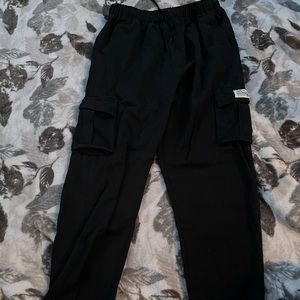 Black Cargo Pants